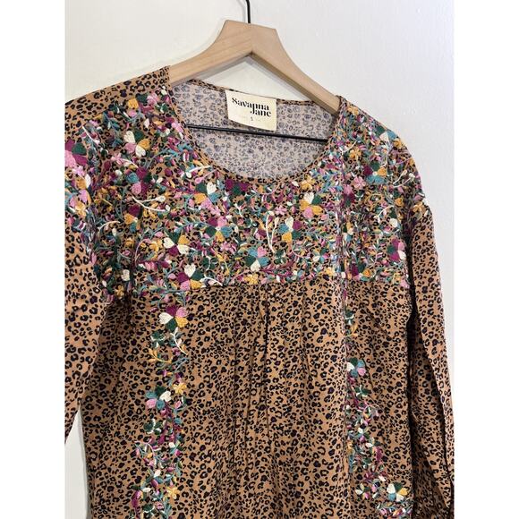 Boho Folk Earthy Maximalist Top S Indie Western Cottage Romance Eclectic Cowgirl - Picture 4 of 11